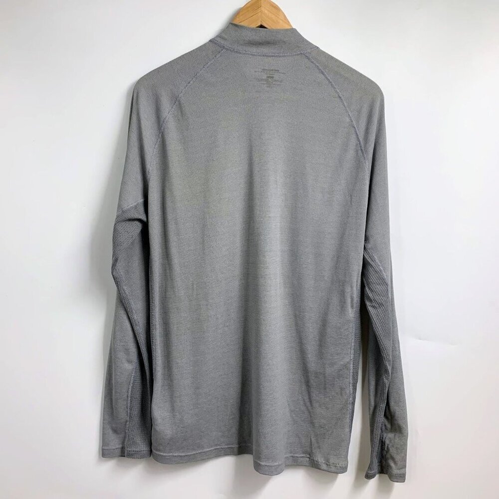 Patagonia Men's 1/4 Zip Baselayer Vented Fabric 44850 Hiking Pullover Size L‎